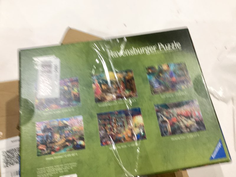 Condition photo showing As Is for Ravensburger Abandoned Series: Gloomy Carnival 1000 Piece Jigsaw Puzzle for Adults - 12000487 - Handcrafted Tooling, Made in Germany, Every Piece Fits Together Perfectly New Packaging