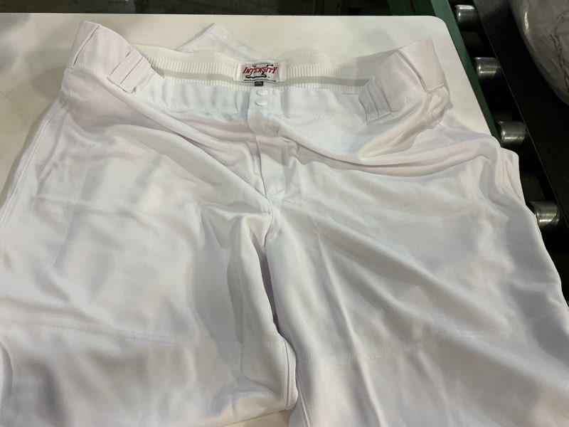 Condition photo showing New/Like New for intensity by soffe lowrise doubleknit softball pant - white 2xl