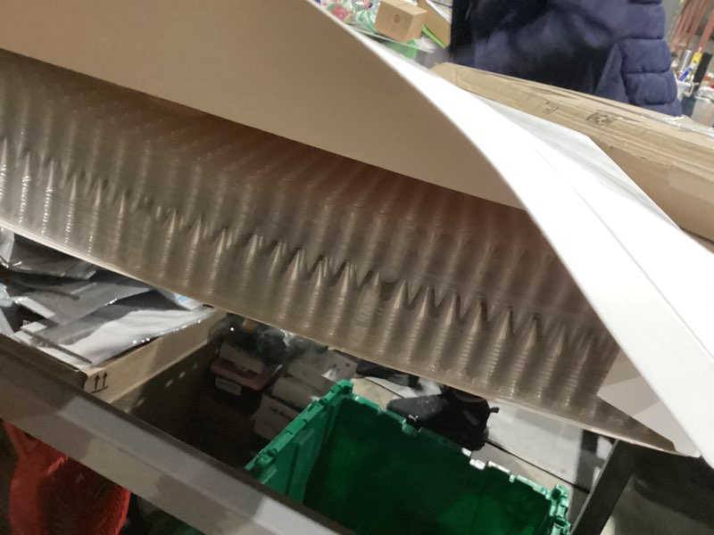 Condition photo showing As Is for 24 Pack Scat Mat for Cats - 13 x 16 Inch Cat Deterrent Mat to Keep Cats Out of Yard Permanently, Dog and Cat Spikes Mat with 0.5 Inch Sturdy Design Spike for Cat Pee Deterrent 24 Pcs Clear