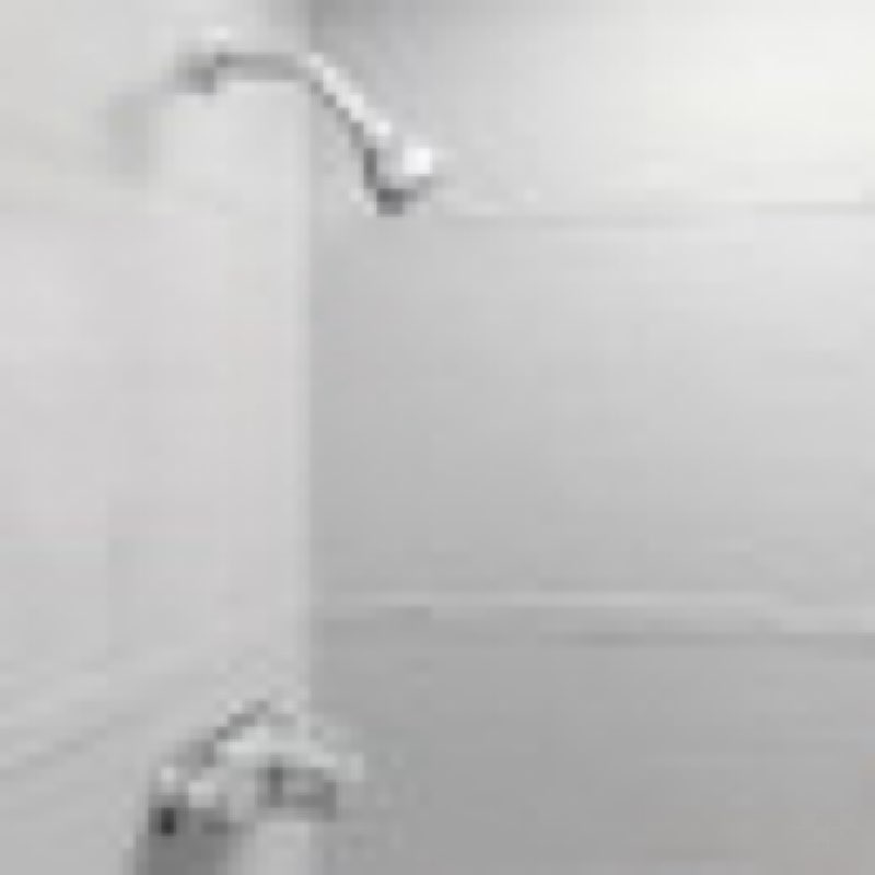 Project Source Mobile Home Chrome 2-handle 2.75-in Round Bathtub and shower Faucet with