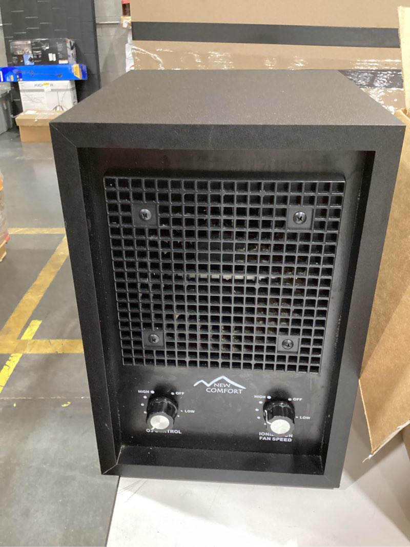 Condition photo showing As Is for new comfort 6 stage uv ozone generator air purifier cleaner hepa covers 3000 feet acyrlic