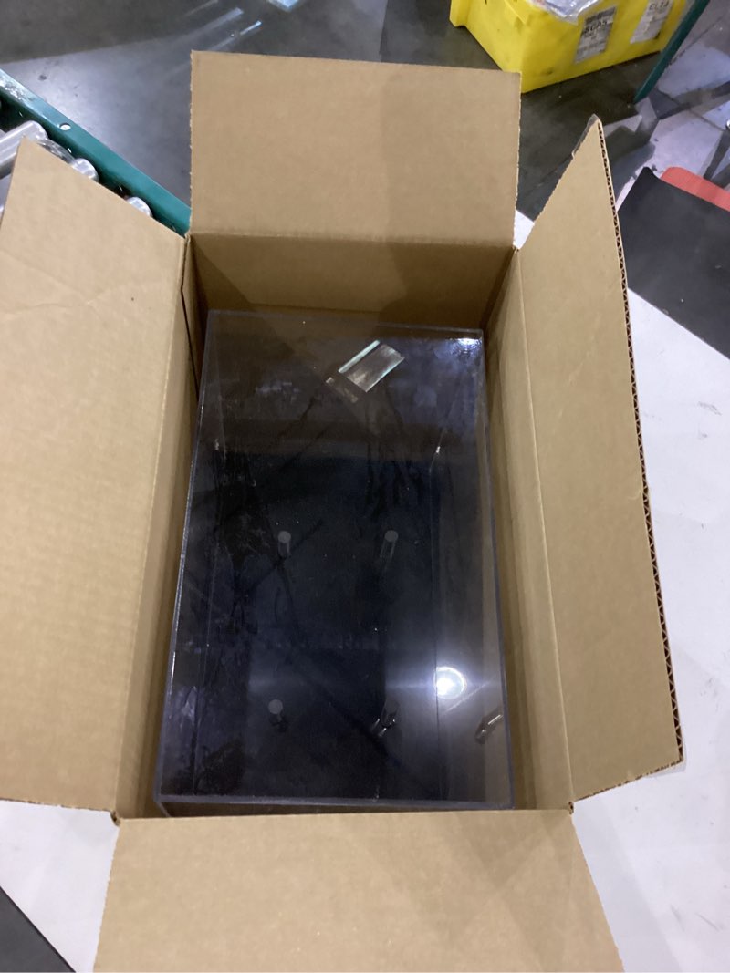 Condition photo showing New/Like New for Football Display Case, Acrylic Football Case Display Clear, UV Protected Memorabilia Holder, Football Stand for Autographed, No Assembly Required Football 1 Pack