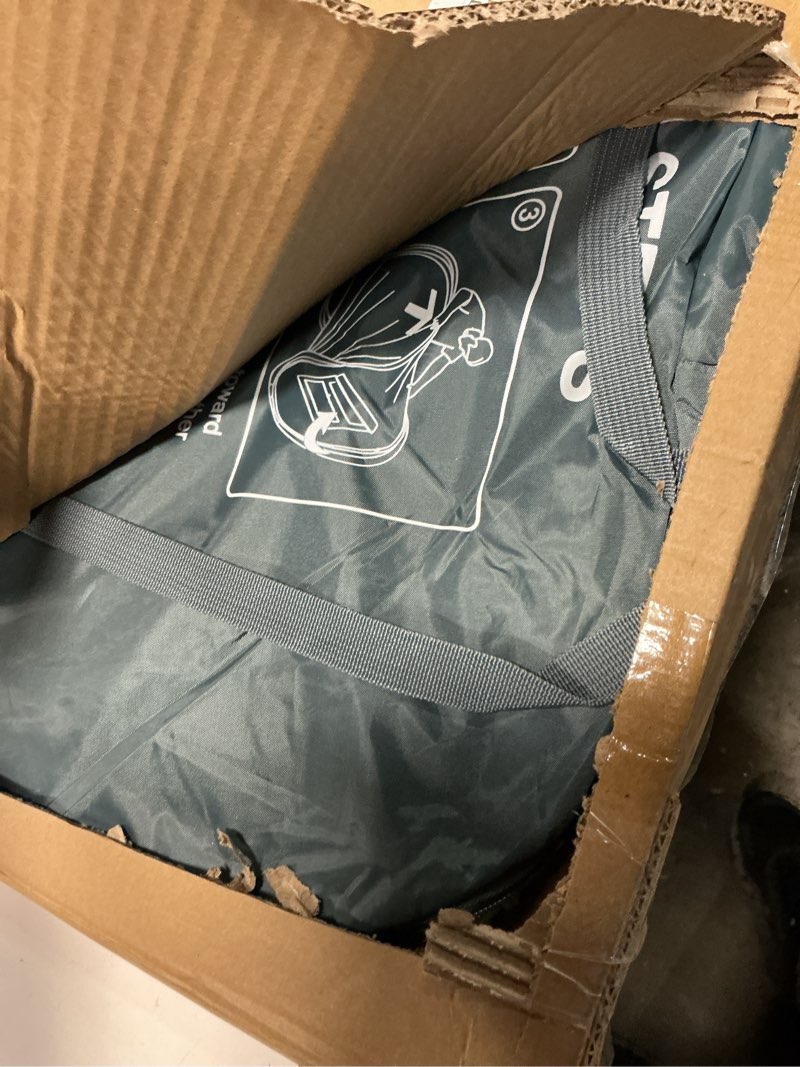 Condition photo showing Good Condition for 4 person easy pop up tent waterproof automatic setup 2 doors-instant family tents for camping hiking & traveling green & grey 110*78*51''