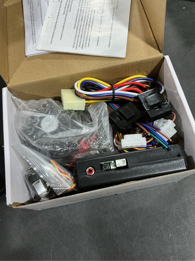 Condition photo showing Good Condition for BANVIE ? Car Keyless Entry Security Alarm System + ? Remote Engine Start Starter + ? Push to Start Stop Iginition Kit Button 2.with siren