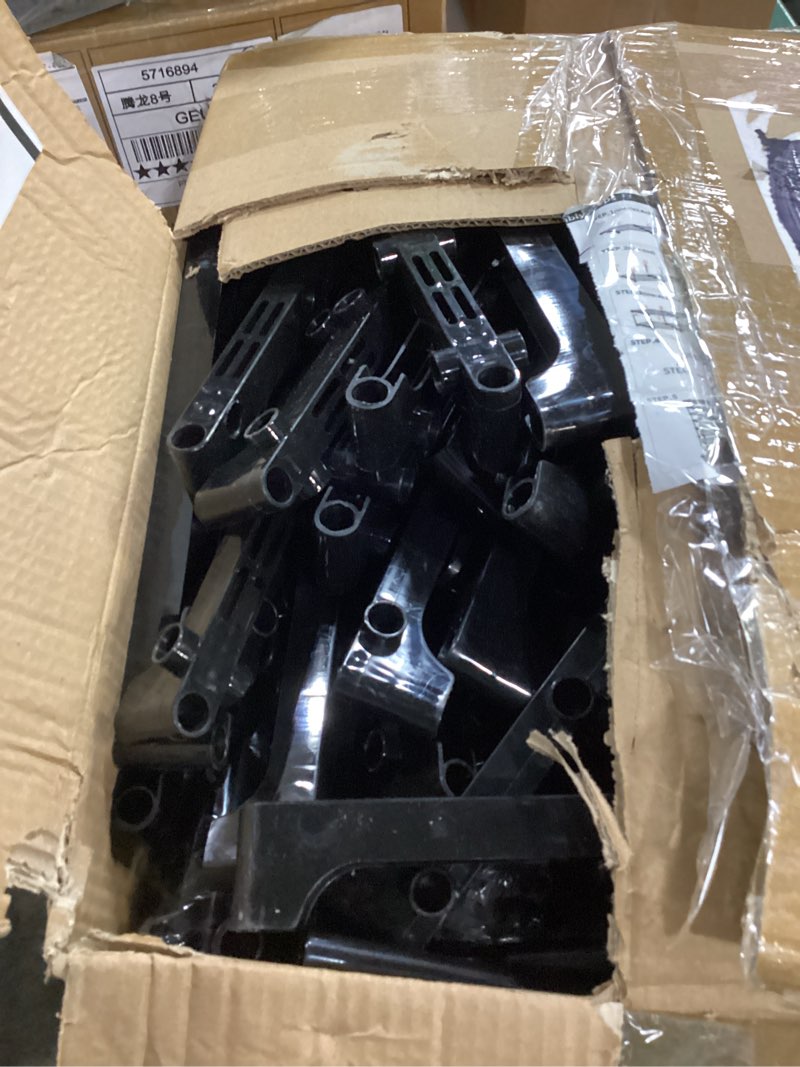 Condition photo showing As Is for Shoe Rack Large Capacity 4 Rows 8 Tier 56-64 Pairs Shoes Boots Sneaker Stackable Storage Organizer Garage Entryway Hallway Front Doorway Shoe Tower Cubby Unit Shelf Space Saving