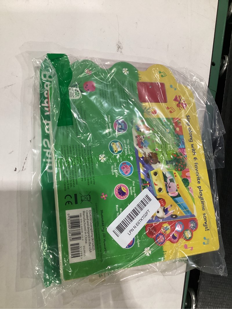 Condition photo showing Good Condition for playtime songs - interactive children's song book with 6 sing-along tunes