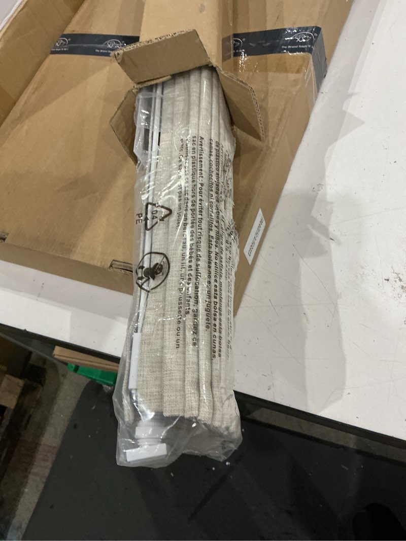 Condition photo showing Good Condition for lazblinds no drill cordless roman shades, 34'' w x 64'' h, beige | easy to install, light blocking & heat insulating, perfect for bedrooms & kids' rooms blackout - beige 34" w × 64" h