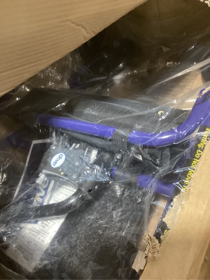 Condition photo showing Good Condition for Rollator,Steel,4 Wheel,Blue,1/ea