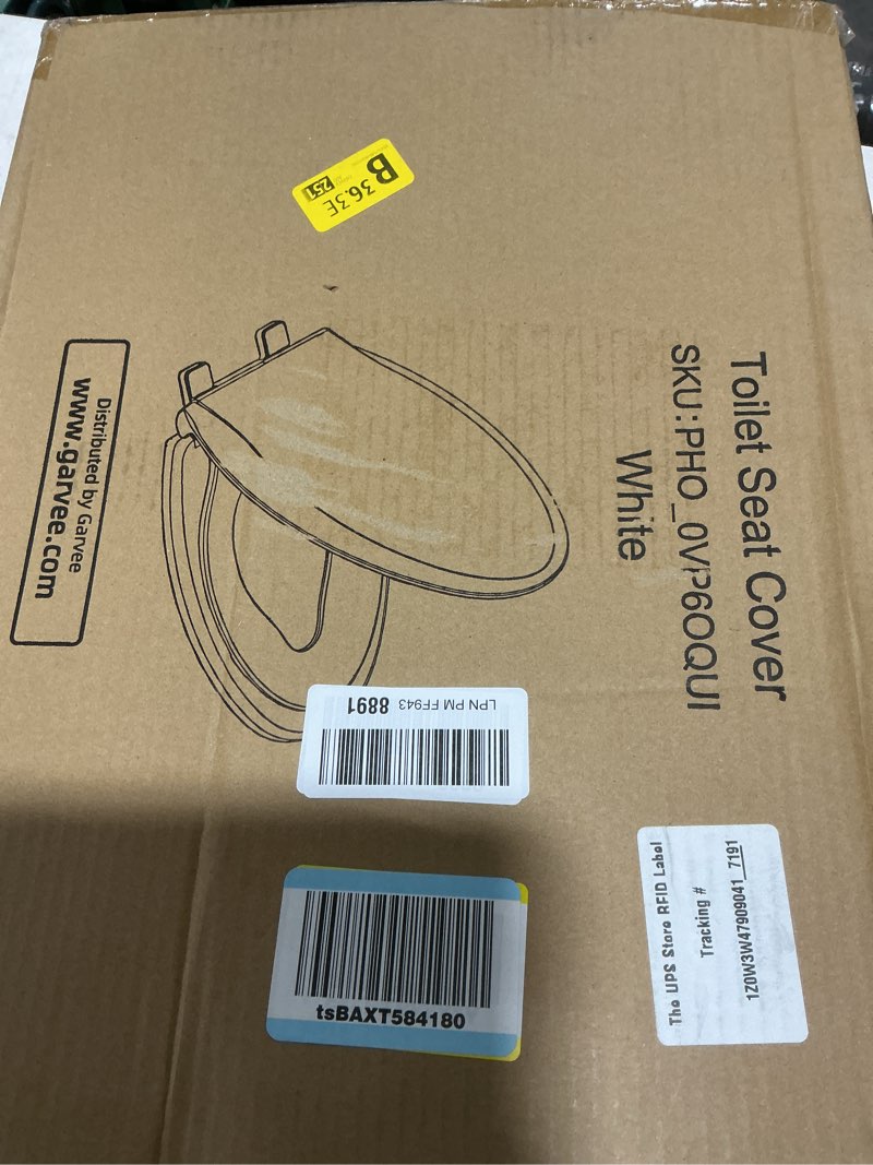 Condition photo showing Good Condition for Toilet Seat, Elongated Toilet Seat with Toddler Seat Built in, Potty Training Toilet Seat Elongated Fits Both Adult and Child, with Slow Close and Magnets- Elongated