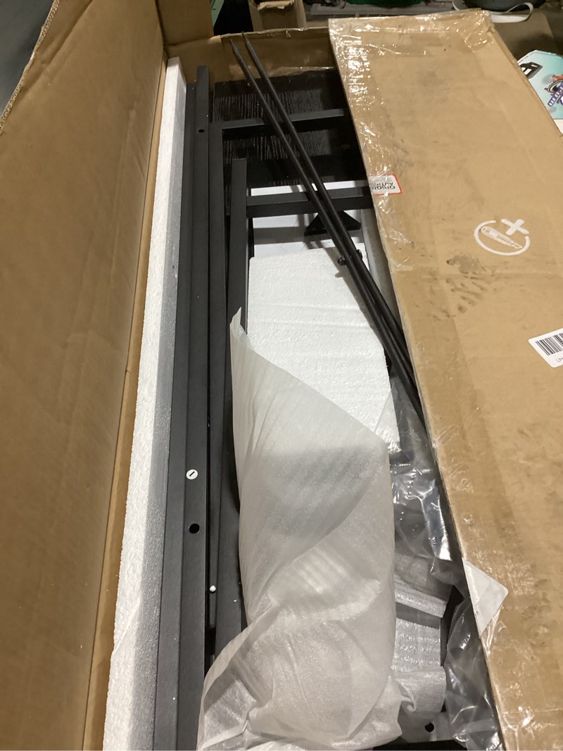 Condition photo showing Good Condition for L Shaped Desk, 50 Inch Reversible Computer Desk Corner Gaming Table with CPU Stand & Storage Bag, Sturdy Metal Frame PC Workstation for Home Office