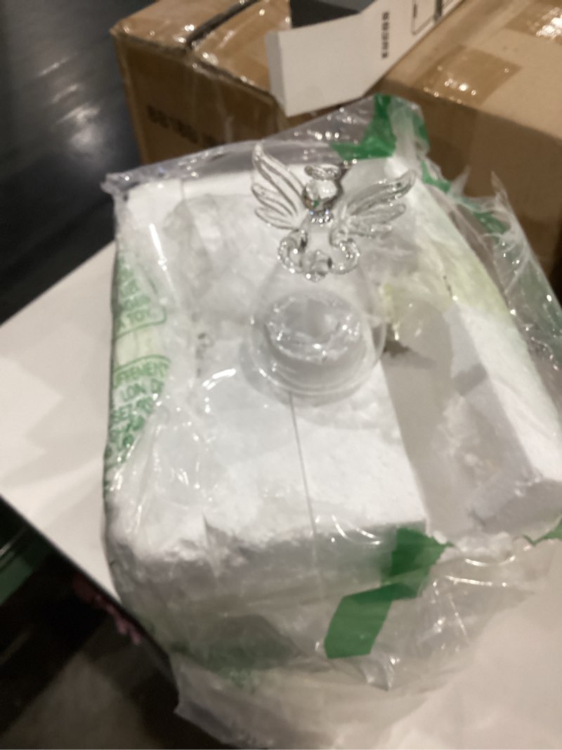 Condition photo showing New/Like New for a few could be broken pack of 12 hanging glass candle holders angel candleholders with led tealight candle inside votive decoration for wedding party restaurant hotel garden decoration,(10 pcs + 2 pcs) 12pcs