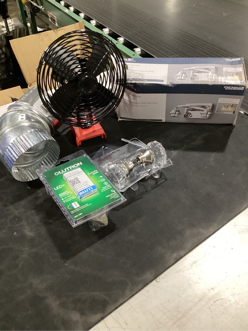 assorted home improvement items