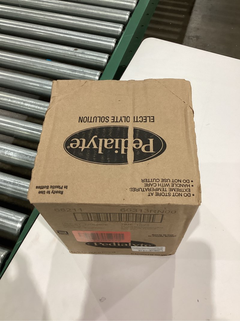 Condition photo showing New/Like New for Pedialyte with Immune Support Electrolyte Solution, Hydration Drink with Zinc, Selenium, and Magnesium, Peach Mango, 1 Liter, Pack of 4 Peach Mango 33.8 Fl Oz (Pack of 4)