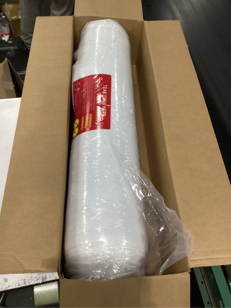 Memory foam mattress unknown size