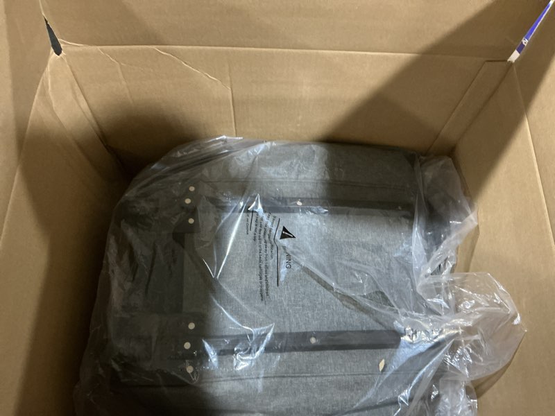 Condition photo showing As Is for WOLT Rolling Ski Bag,Padded Snowboard Bag with Wheels for Air Travel, Fit to Double Pairs of Skis up to 175 or 190 cm Grey 175