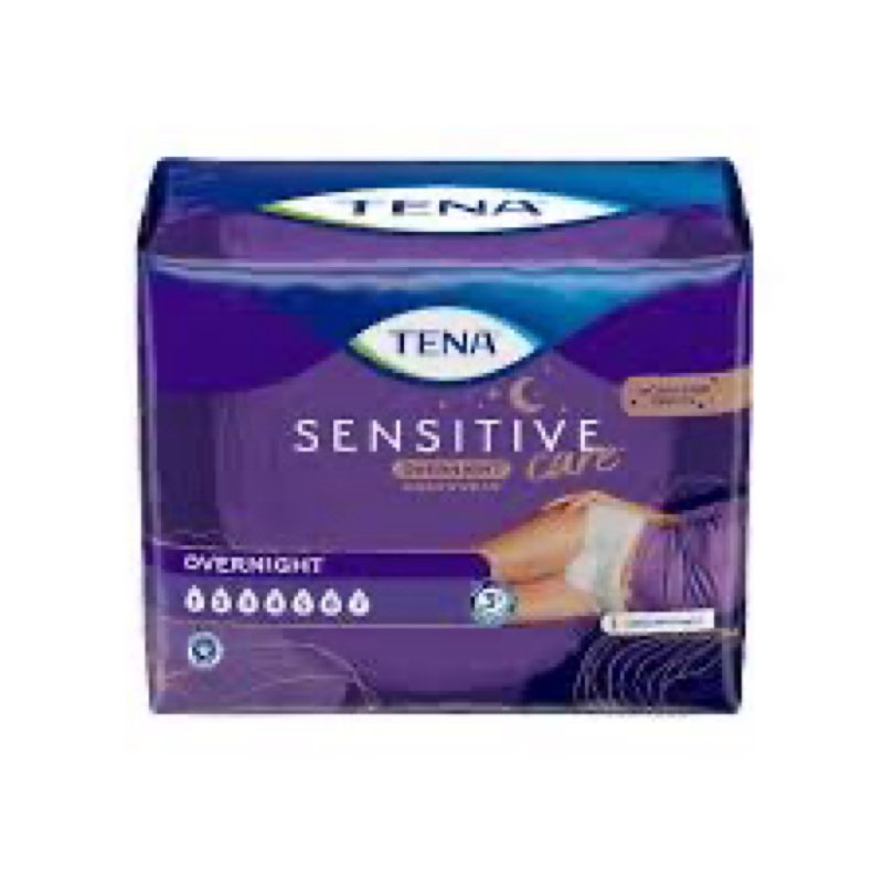 Tena sensitive overnight underwear - 16 pieces
