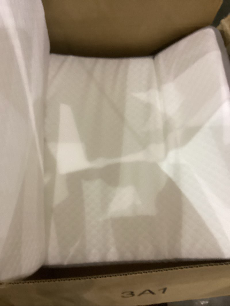 Condition photo showing As Is for Triple Fold Sponge Mattress, 3 Inch Portable Floor Bed, Collapsible and Washable Cover, Ideal for Travel, Camping & Yoga Small Single