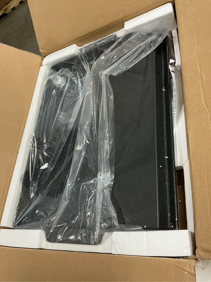 Condition photo showing Good Condition for utheer 23" x 16" cast iron griddle for gas grill and stove top, universal flat top griddle with pre-seasoned nonstick coating, x-shaped reinforced ridges, perfect for healthy cooking, parties, camping cast iron 23" x 16" x 2.6"