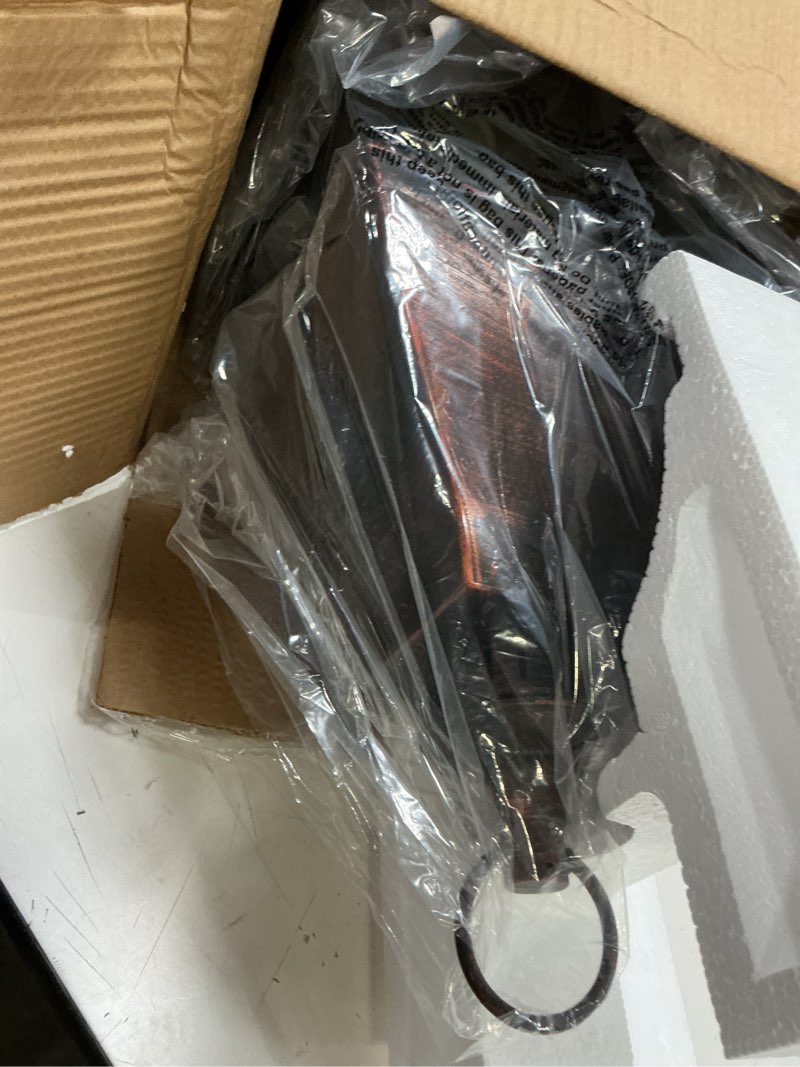 Condition photo showing Good Condition for 1Pack Decorative Lantern 24.80" H with Dancing Flame LED Timer Candle,ON/Off/Timer LED Candle with 6hours,Hanging Lantern for Outdoor Garden/Indoor Use. Square-giant 24.80"H