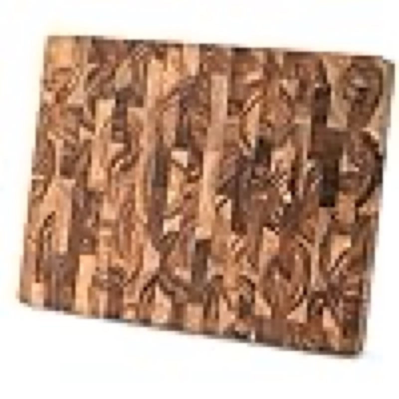 end grain cutting board, acacia wood cutting board with non-slip feet,16" x 12" x 1",reversible thick heavy-duty wooden chopping board, large butcher block for kitchen