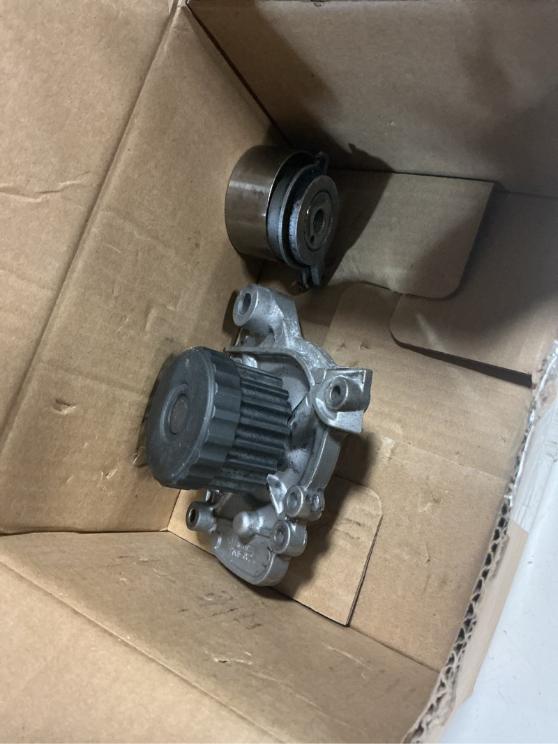 Condition photo showing As Is for parod engine timing belt kit with water pump fit for honda civic 2001 2002 2003 2004 2005 1.7l l4 replace for tck312