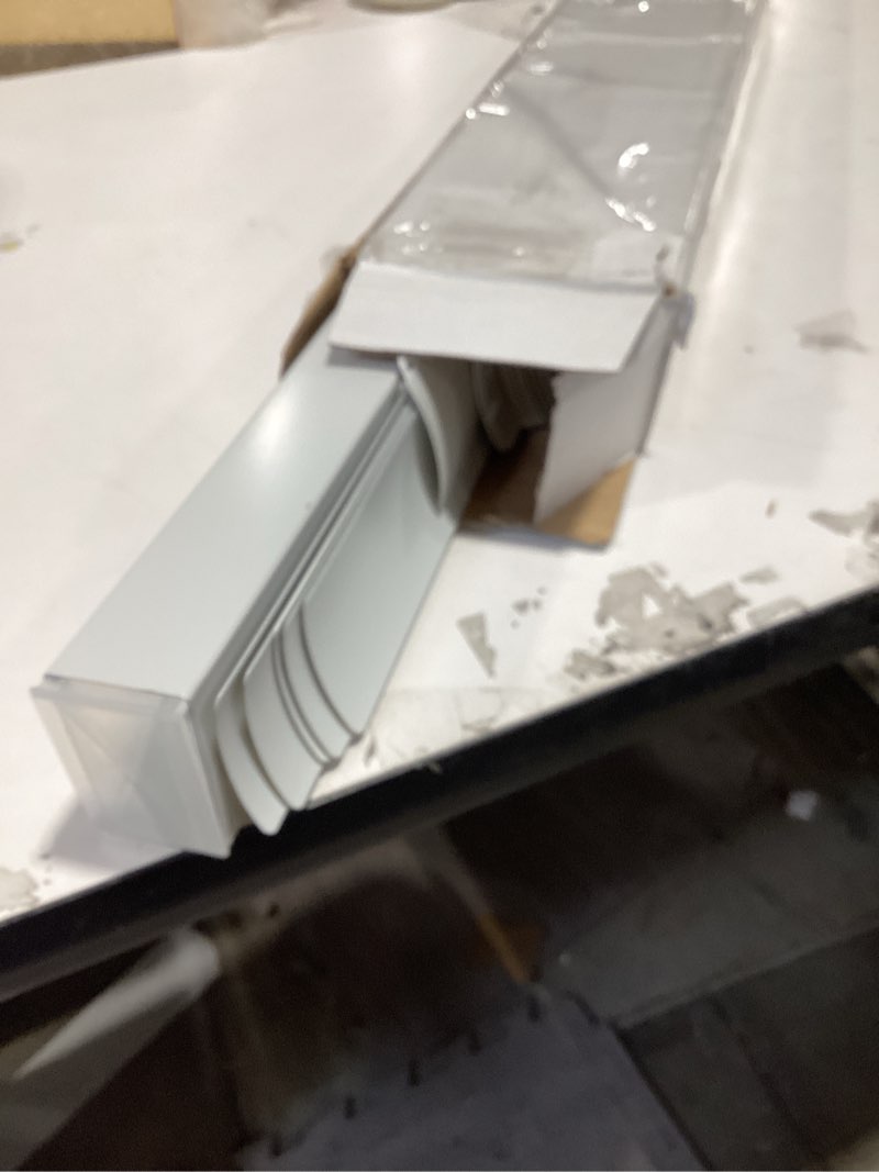 Condition photo showing Good Condition for Cordless Room Darkening Venetian Blind - 30 Inch Width, 64 Inch Length, 2" Vinyl Slat Size - White - GII Luna Light Filtering Horizontal Mini Windows Blinds for Interior by Achim Home Decor 30"W x 64"H White