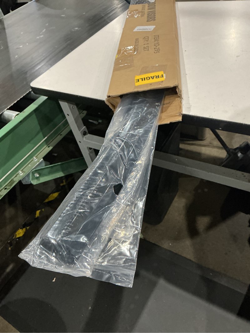 Condition photo showing As Is for window visors rain guards shield for 2017-2020 hyundai elantra, out-channel window vent wind deflectors visors shades for 17-20 elantra se sel value eco limited sport