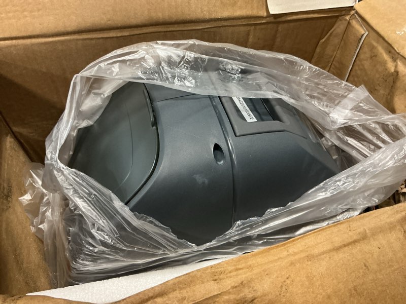 Condition photo showing As Is for giraffe tools plastic 65-ft stand hose reel