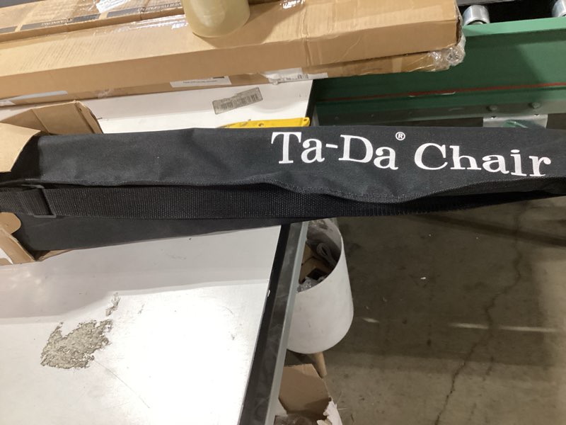 Condition photo showing Good Condition for step2gold ta-da chair series 2- portable walking stick, cane with seat, foldable chair, hiking stick, for camping, hiking, lightweight aluminum, easy carry, anti-slip m (34.2") blue
