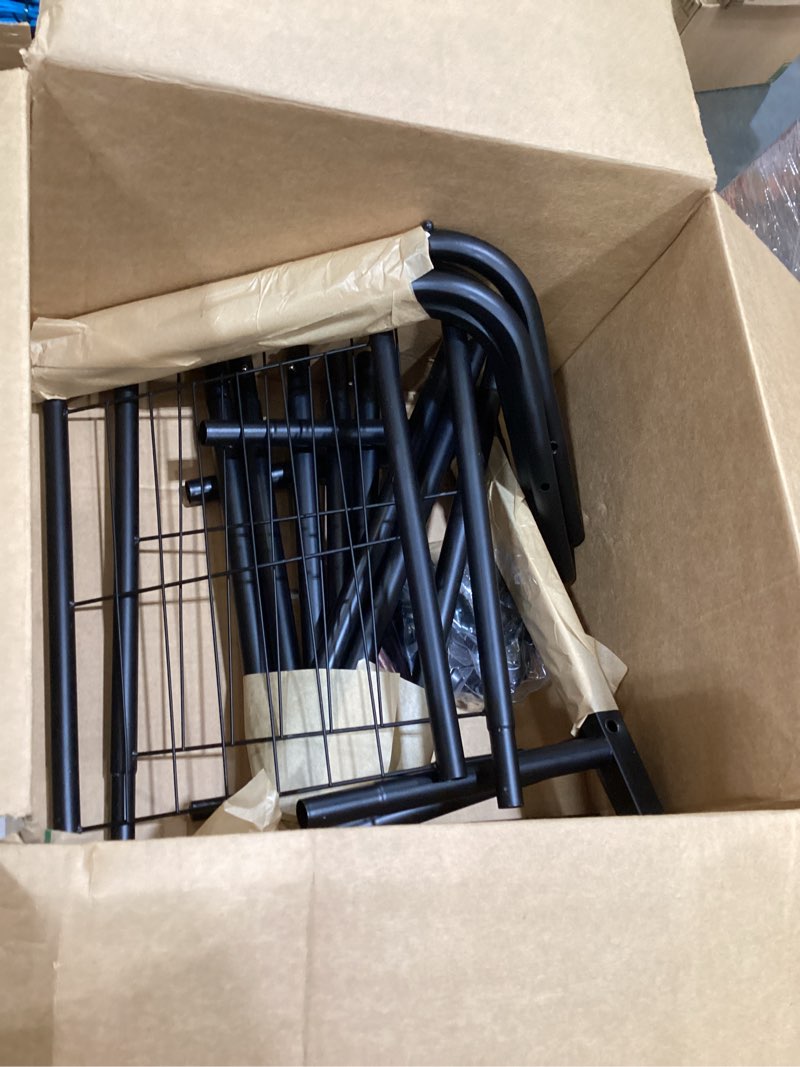 Condition photo showing Good Condition for 2-tier expandable metal storage shelves, 150lbs heavy duty shelving units and storage,adjustable utility organization and storage shelf rack for kitchen garage laundry bathroom pantry warehouse 2 tier?11.8"d x 28.3"w x 30.9"h