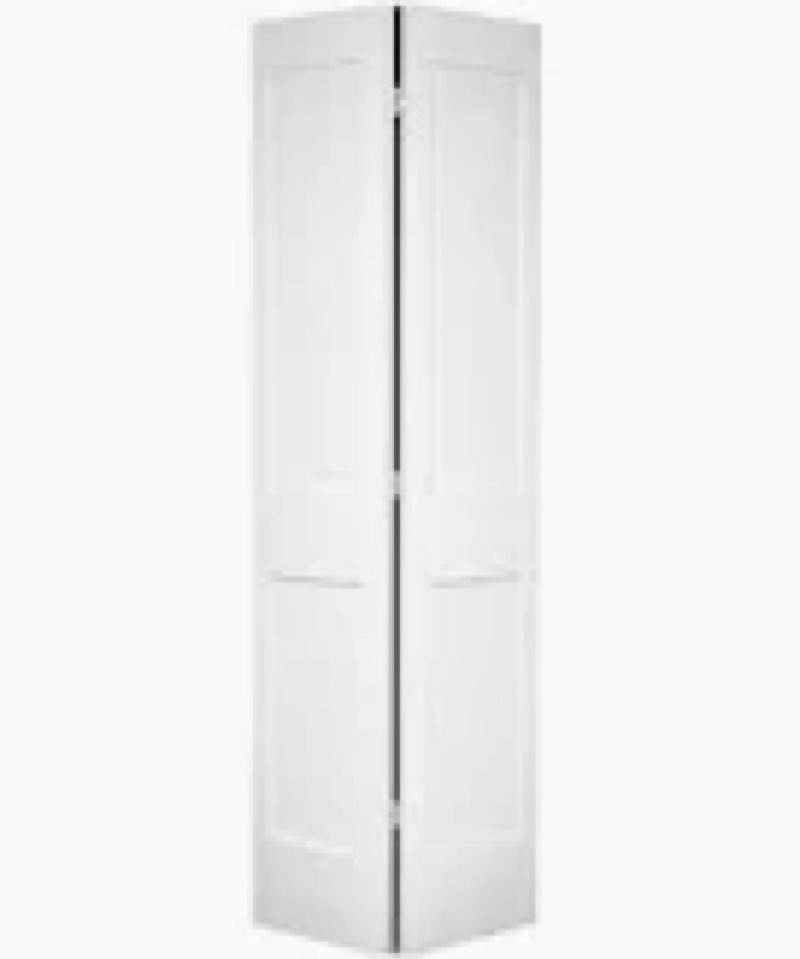 Bi-fold Traditional Four Panel White