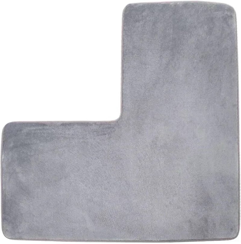 similar https://www.amazon.com/bathroom-l-shaped-absorbent-corner-washable/dp/b0djksg528