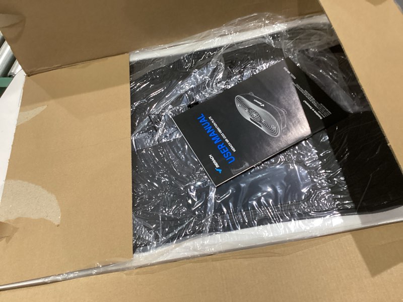 Condition photo showing New/Like New for MERACH Vibration Plate Exercise Machine, Vibrating Platform for Lymphatic Drainage Weight Loss Muscle Activation, Full Body Home Exercise Equipment with LED Touch Screen Bluetooth Pull Cord Black