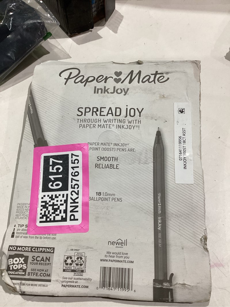 Condition photo showing Good Condition for Paper Mate InkJoy 100ST Ballpoint Pens, Medium Point (1.0mm), Assorted, 18 Count (Pack of 2)