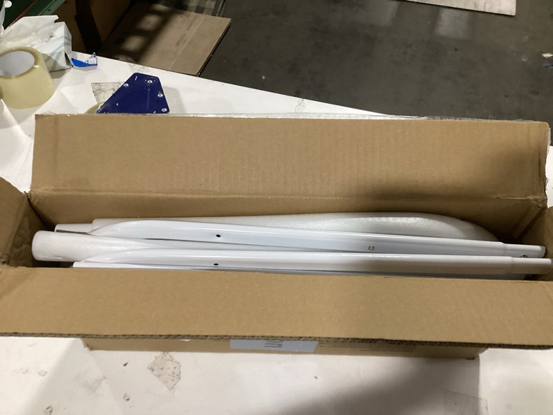 Condition photo showing Good Condition for Baby Bed Rail Guard for Toddlers -59" Toddler Bed Rails for Twin, Full, Queen, King Bunk Size Bed Swing Down Bedrail Extral Tall Child Safety Side Railing Guards for Kids White 59 Inch White