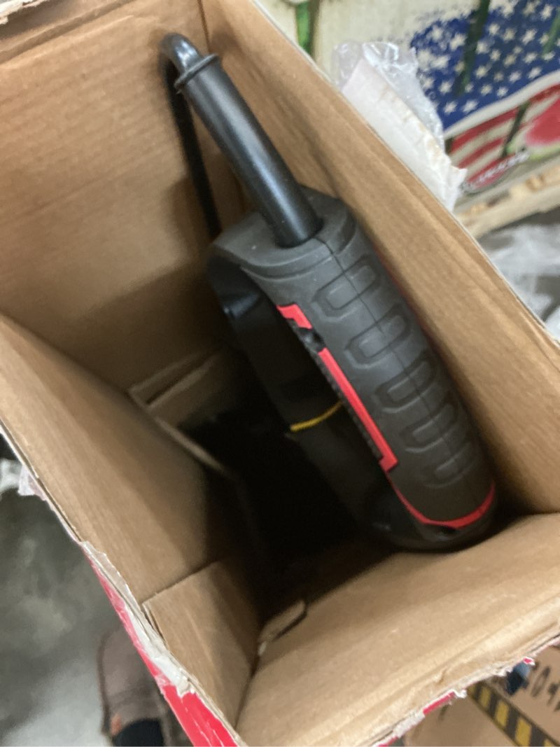 Condition photo showing As Is for hyper tough 4.6-amp 13in electric string trimmer ht21-401-002-04