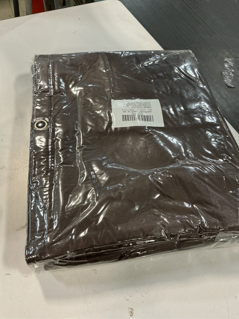 Condition photo showing New/Like New for Outdoor Pipe Insulation Cover, Waterproof Backflow Preventer Cover for Winter Freeze Protection, Heavy-Duty 5-Layer Fabric Insulated Wrap for Sprinklers and Valves 30W x 24H inches - Brown 30W"x 24H"-brown