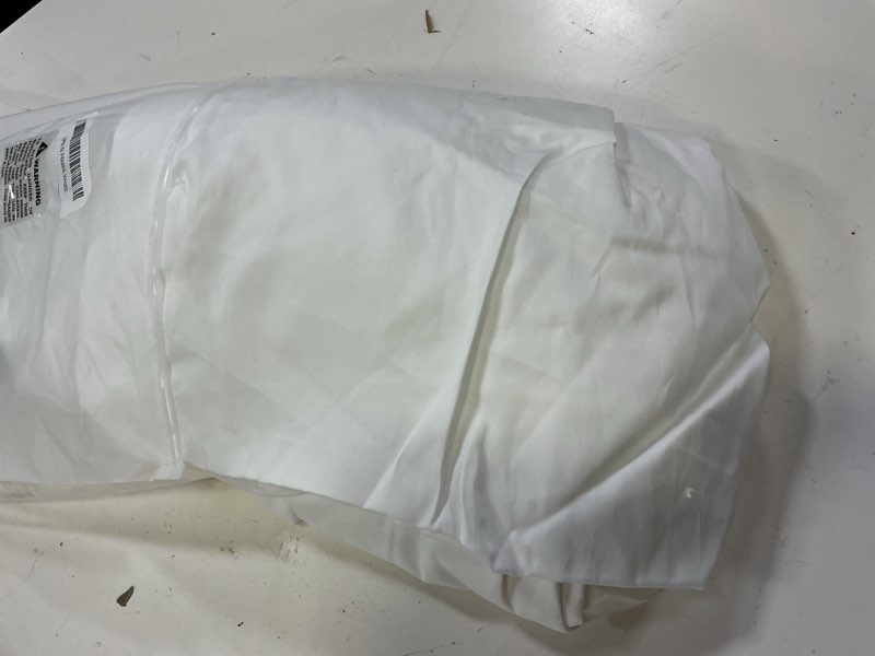 Condition photo showing Good Condition for warmstar 100% cotton white queen fitted sheet only, 600 thread count sateen soft breathable queen size fitted bed sheet deep pocket,fits mattress up to 15" white queen(60"w x 80"l) 1 pcs