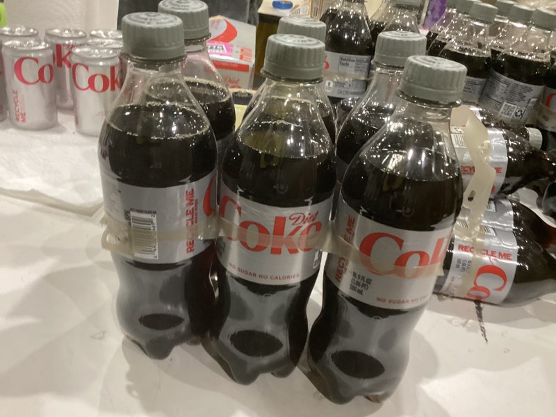 Condition photo showing New/Like New for Diet Coke Diet Soda, 16.9 fl oz Bottles, 6 Pack - Cola Soft Drinks Diet Coke 16.9 fl oz (Pack of 6)
