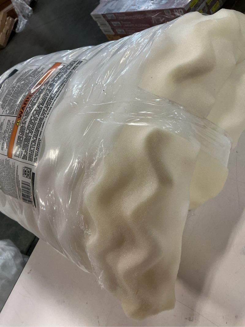 Condition photo showing Good Condition for mainstays 1.25" 7-zone foam mattress topper, twin/twin-xl