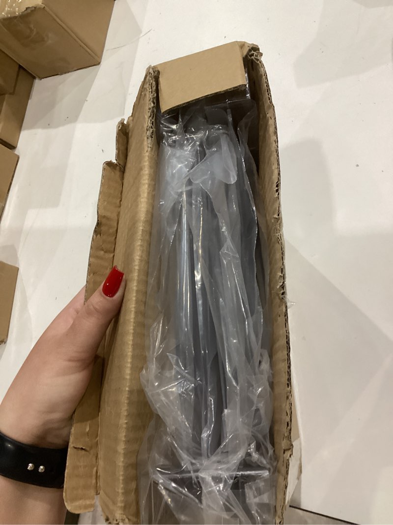 Condition photo showing Good Condition for aolloa 6 pcs shelf dividers for closet organization acrylic clear closet shelf divider for wooden shelving suitable for wooden or vertical shelves or bedroom, kitchen and office