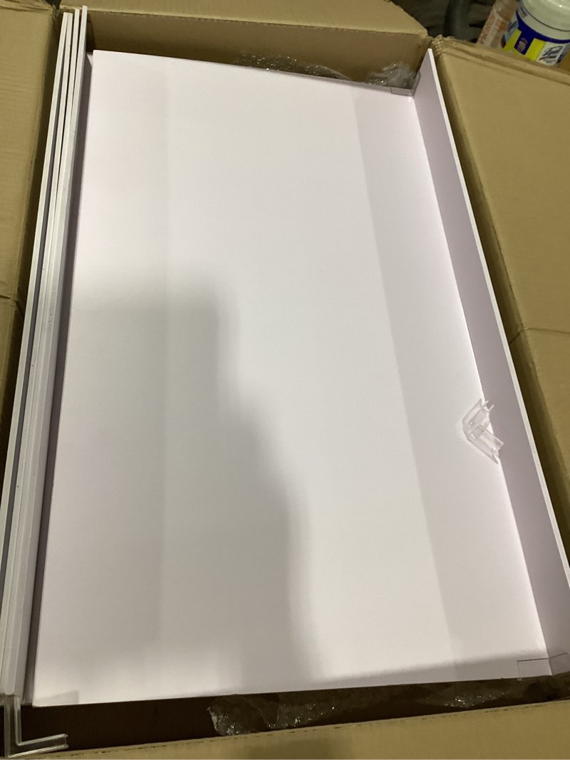 Condition photo showing New/Like New for Hoolerry 5 Pcs Wire Shelf Covers Foamed PVC Wire Rack Covers for Removable Closet (Not Wood) Pantry Shelves for Cabinet Bathroom Kitchen Shelving Decoration(White,28x16 Inch) 28x16 Inch White