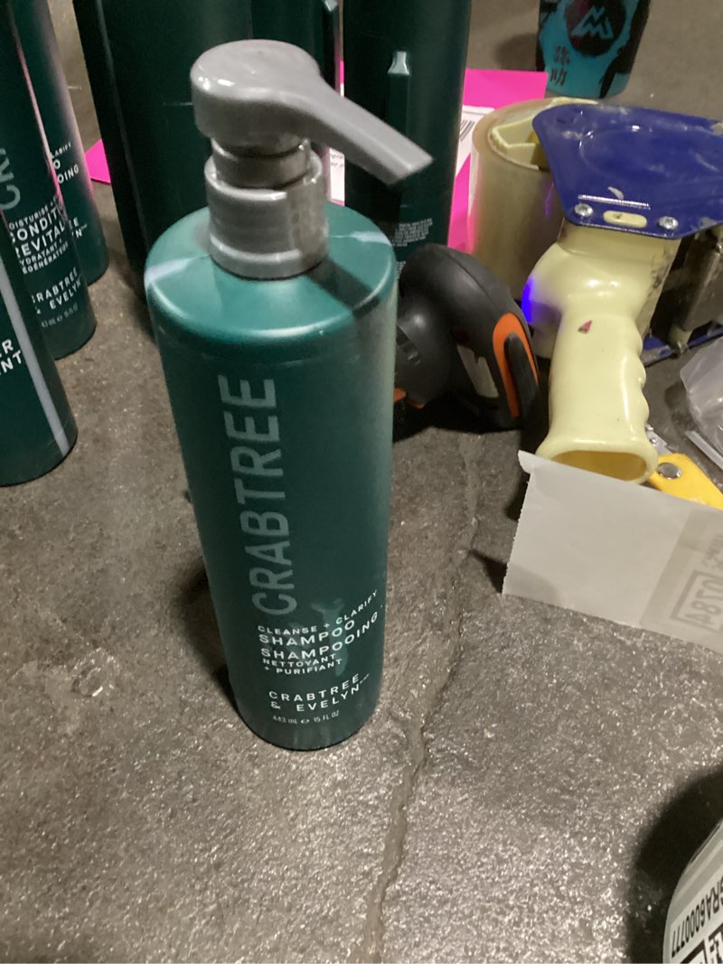 Condition photo showing Good Condition for crabtree cleanse and clarify shampoo