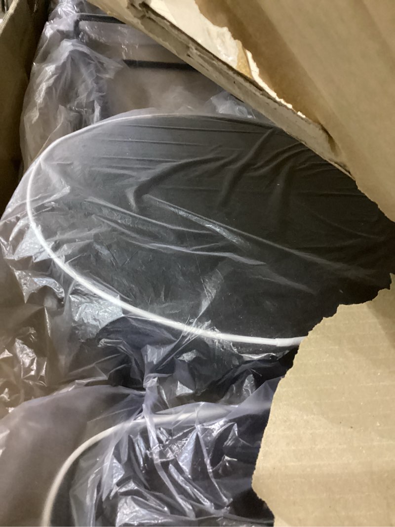 Thyle 2 Pcs 29.5 Inch Folding Bar Stool with Backrest Tall Foldable Stool Chair with Cushioned Padde