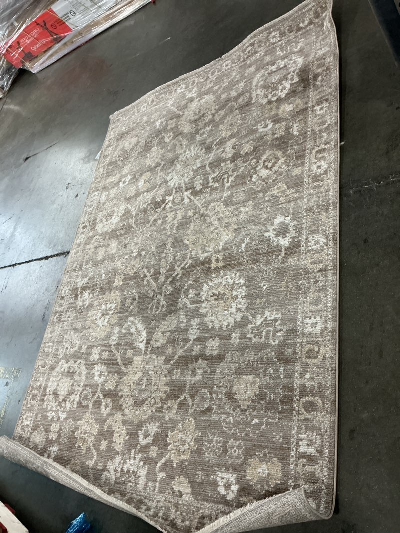 Condition photo showing As Is for Loloi Magnolia Home by Joanna Gaines Pace Collection PAC-03 Taupe/Wheat 5'-3" x 7'-6" Area Rug
