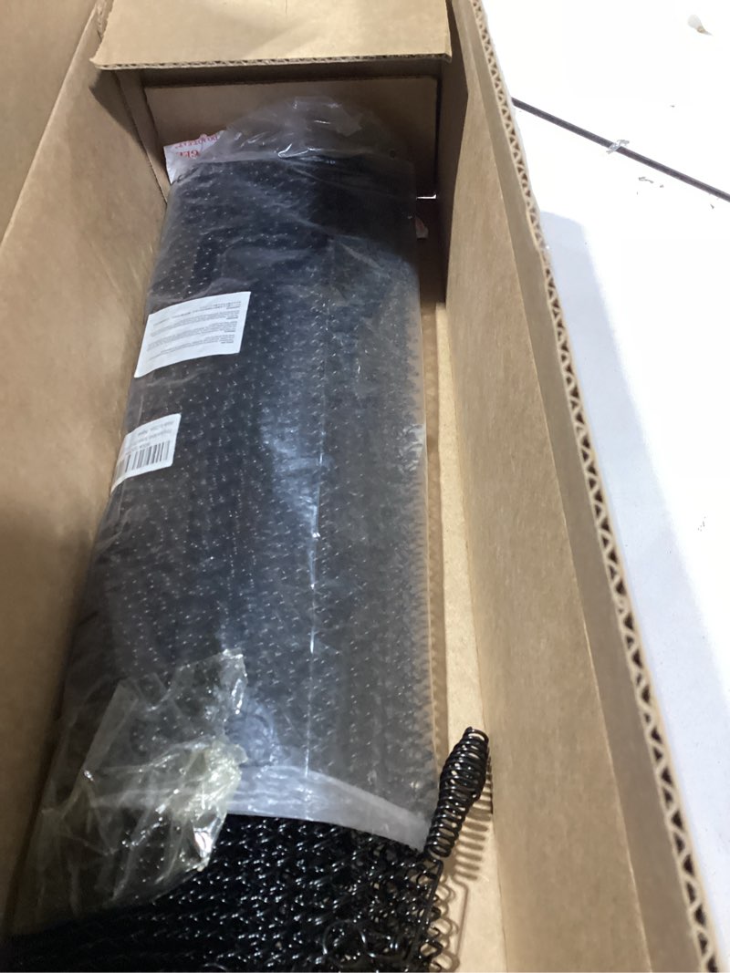 Condition photo showing Good Condition for fireplace screen mesh -18x24 inch fireplace mesh cuntain for fire stove spark guard, hearth metal replacement hanging curtain (2 pcs)