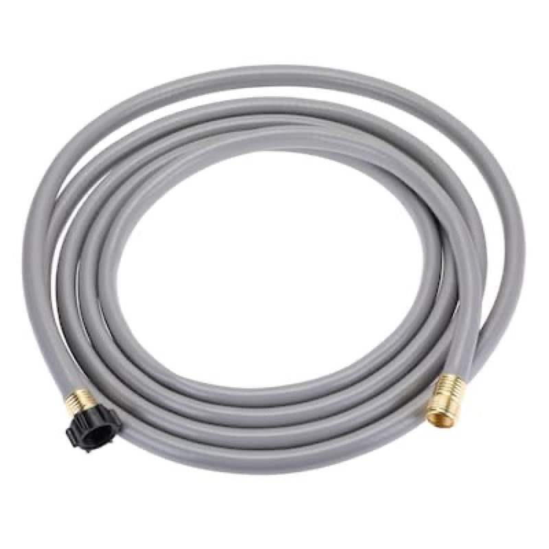 project source project source 5/8-in x 15-ft light -duty vinyl gray hose