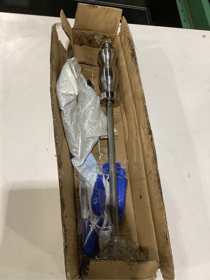 Condition photo showing New/Like New for Inner CV Axle Puller Tool with 5/8"-18 Slide Hammer, Slide Hammer Puller Set with 63mm 48mm CV Joint Fork Adapter, Axle Removal Tool for Front Wheel Drive Bearing & Joint Extraction