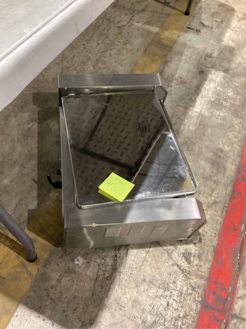 Condition photo showing As Is for Broken hot dog cooker