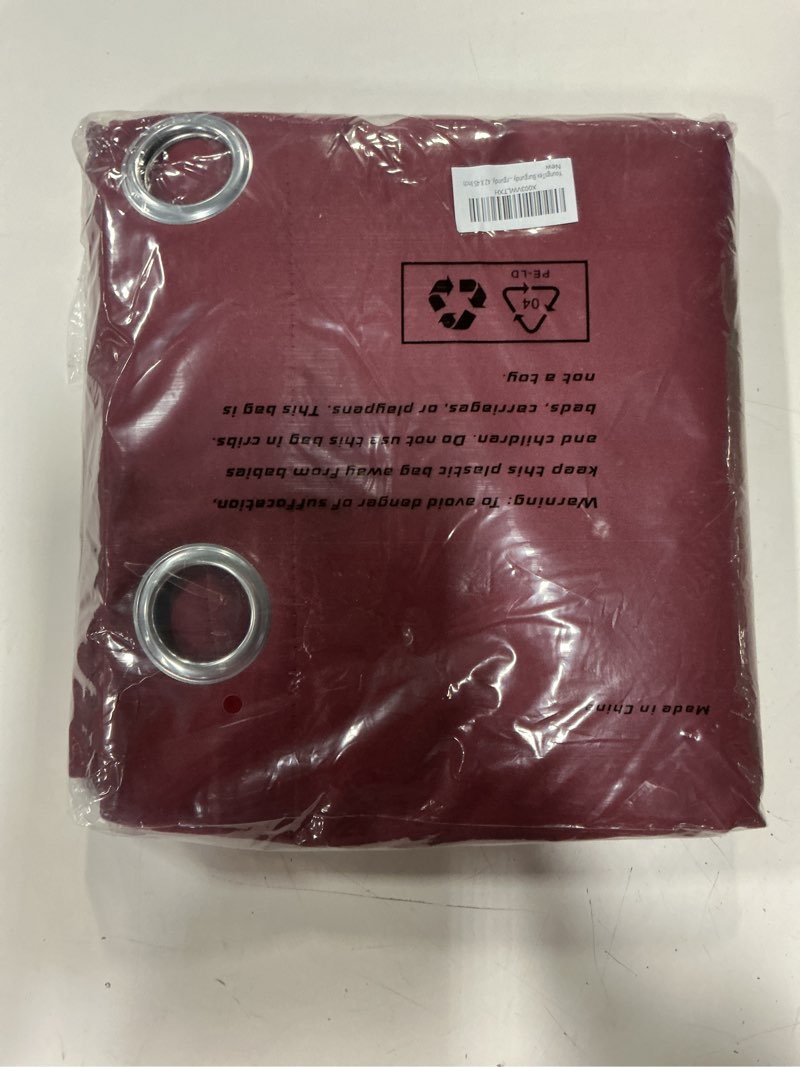 Condition photo showing New/Like New for YoungsTex Short 100% Blackout Curtains 45 Inches Length for Kids Bedroom, Thick Full Light Blocking Thermal Insulated Window Drapes with Liner for Nursery, Baby Blue, 2 Panels, 42 X 45 Inch 42"W x 45"L (Pack of 2) Baby Blue